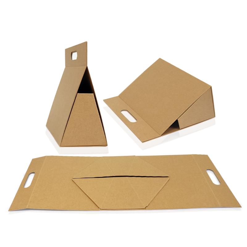 Collapsible Triangular Box